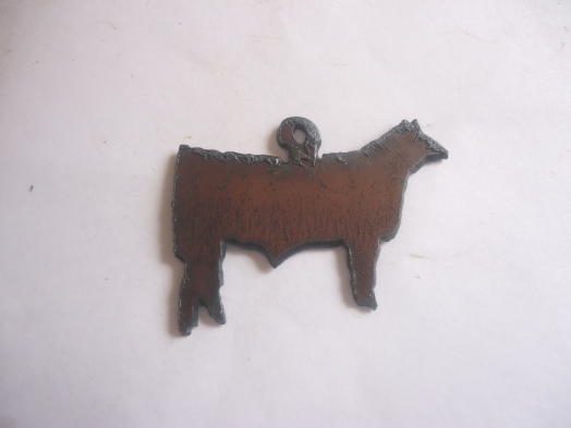 (image for) Show Steer Ornament #ORN-BY017